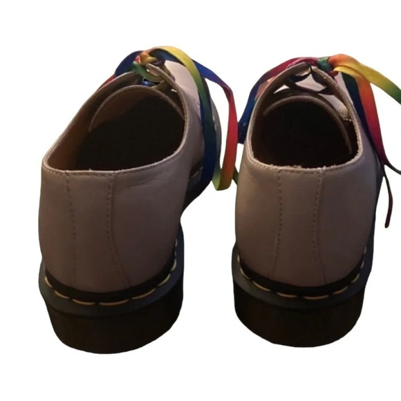 DOC DR. MARTENS Wanama Tan Oxfords Women’s Size US 10 - Picture 10 of 11